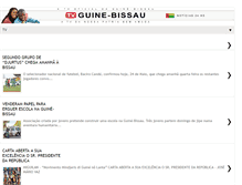 Tablet Screenshot of guine-bissau.tv